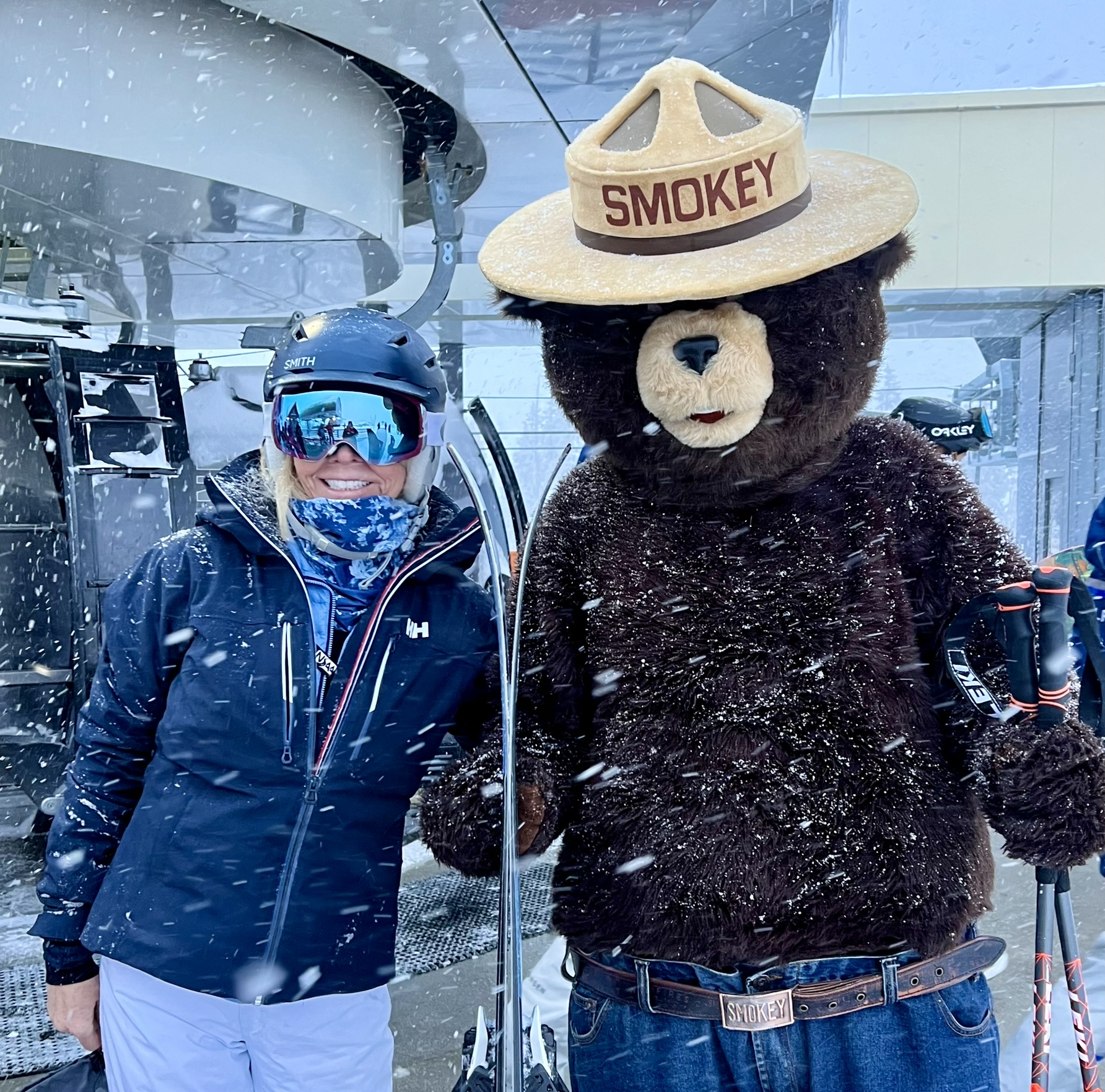 with Smokey at Keystone
