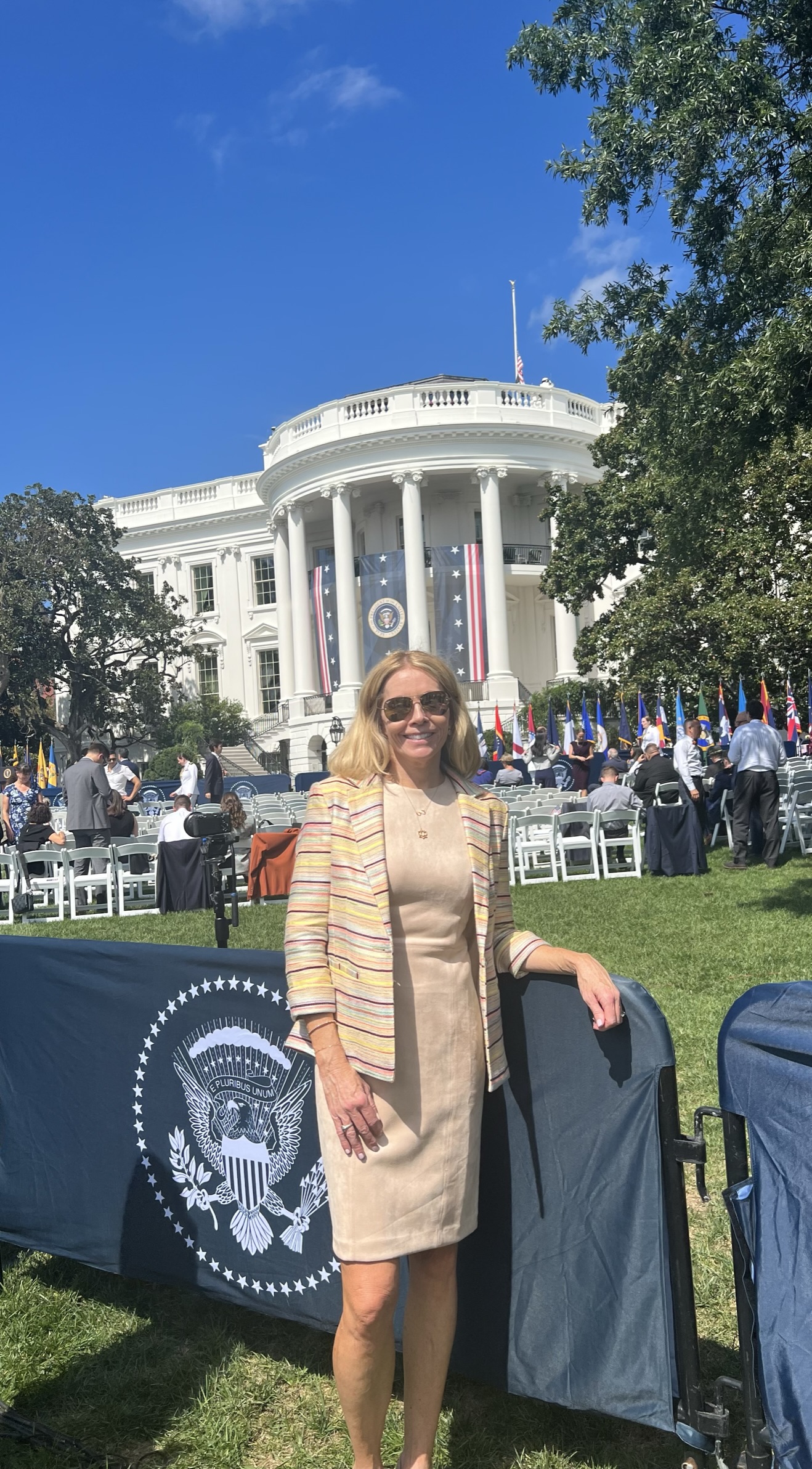 White House lawn