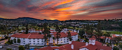 La Costa Aerial Spa Sunset