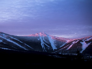 Killington resort at sunrise